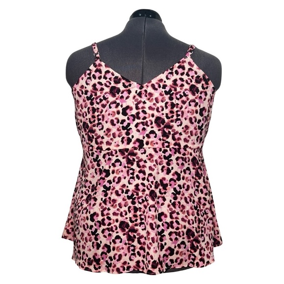 Torrid Peplum Georgette Tie-Front Cami (Size 2) - Picture 3 of 6